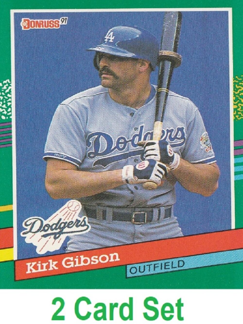 Kirk Gibson Baseball Card Collection